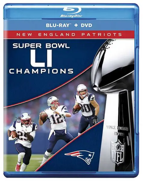 New England Patriots Super Bowl LI Releasing To Blu-ray 