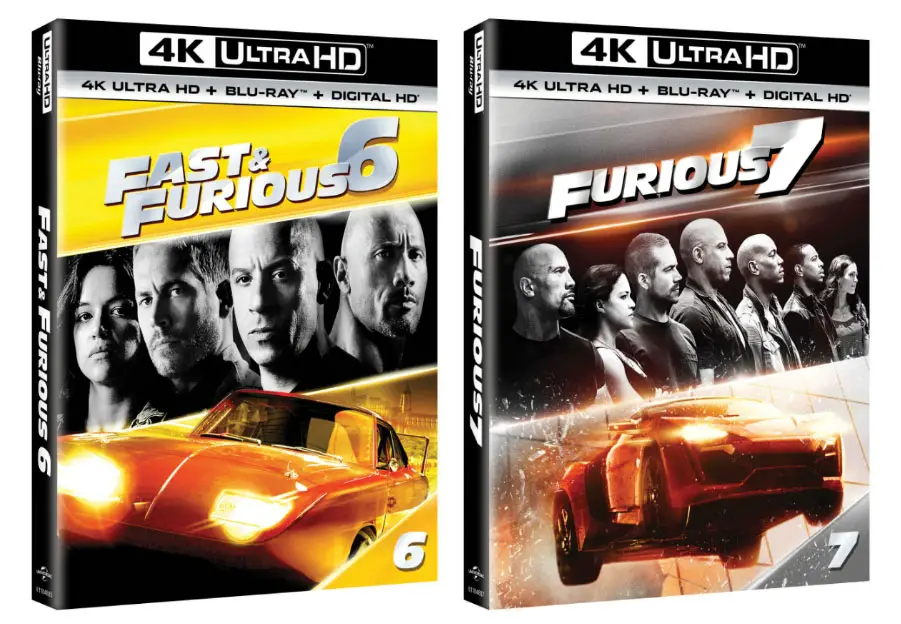 Fast & Furious 6 & 7 releasing to 4k Blu-ray with HDR