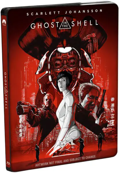 Ghost In The Shell - 4K Ultra HD Zavvi Exclusive Limited Edition Steelbook