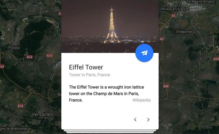 google earth controls 3d views by phone