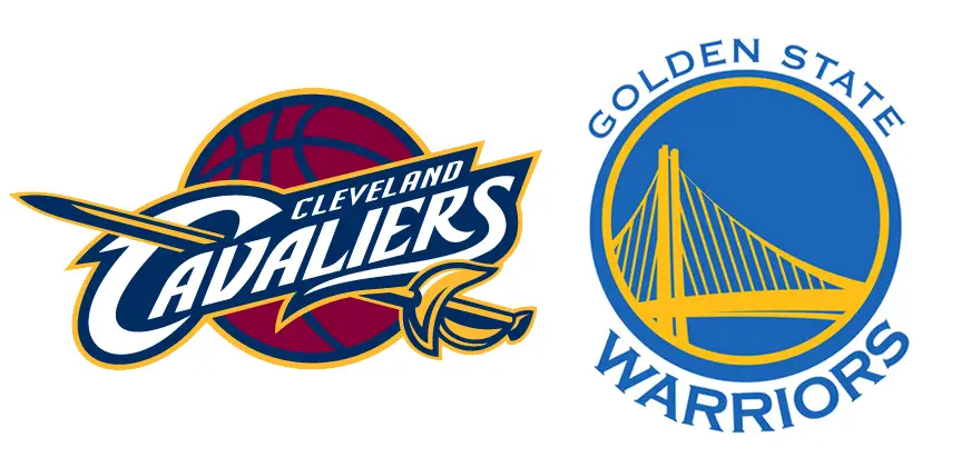 cavs-warriors-logos