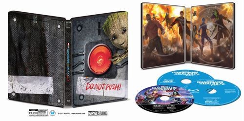 Guardians of the Galaxy Vol. 2 Best Buy 4k Blu-ray