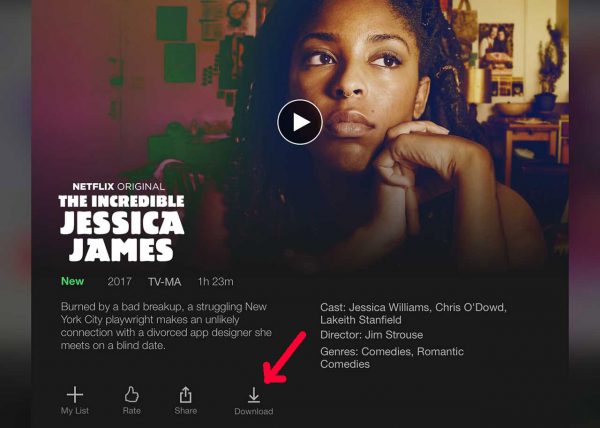 how to download films on netflix