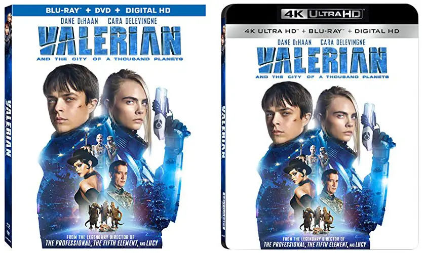 Release Date Pre Orders Up For Valerian On Blu Ray 4k Ultra Hd