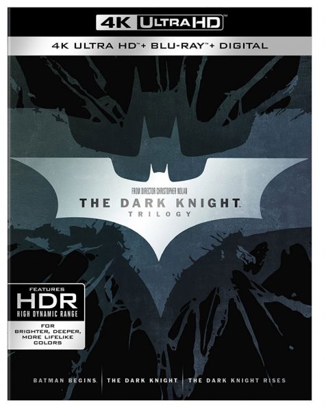 The Dark Knight Trilogy on 4k Blu-ray Disc