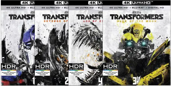 transformers 4 movie collection blu ray