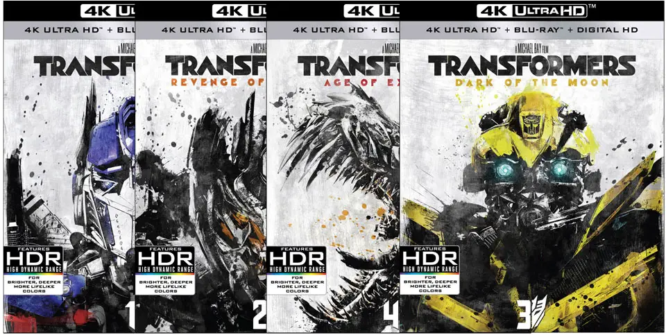 transformers 5 movie collection 4k