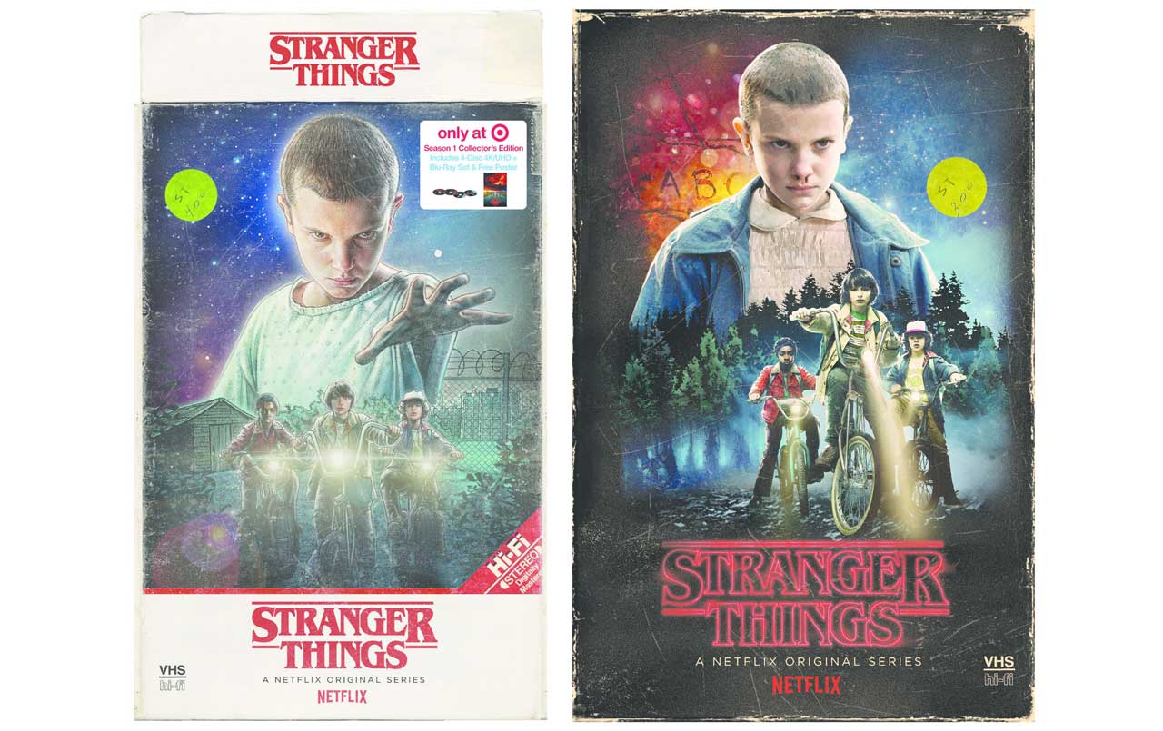 Target Selling Stranger Things Season 1 4k In Vhs Packaging Hd