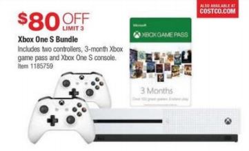 costco xbox one s black friday