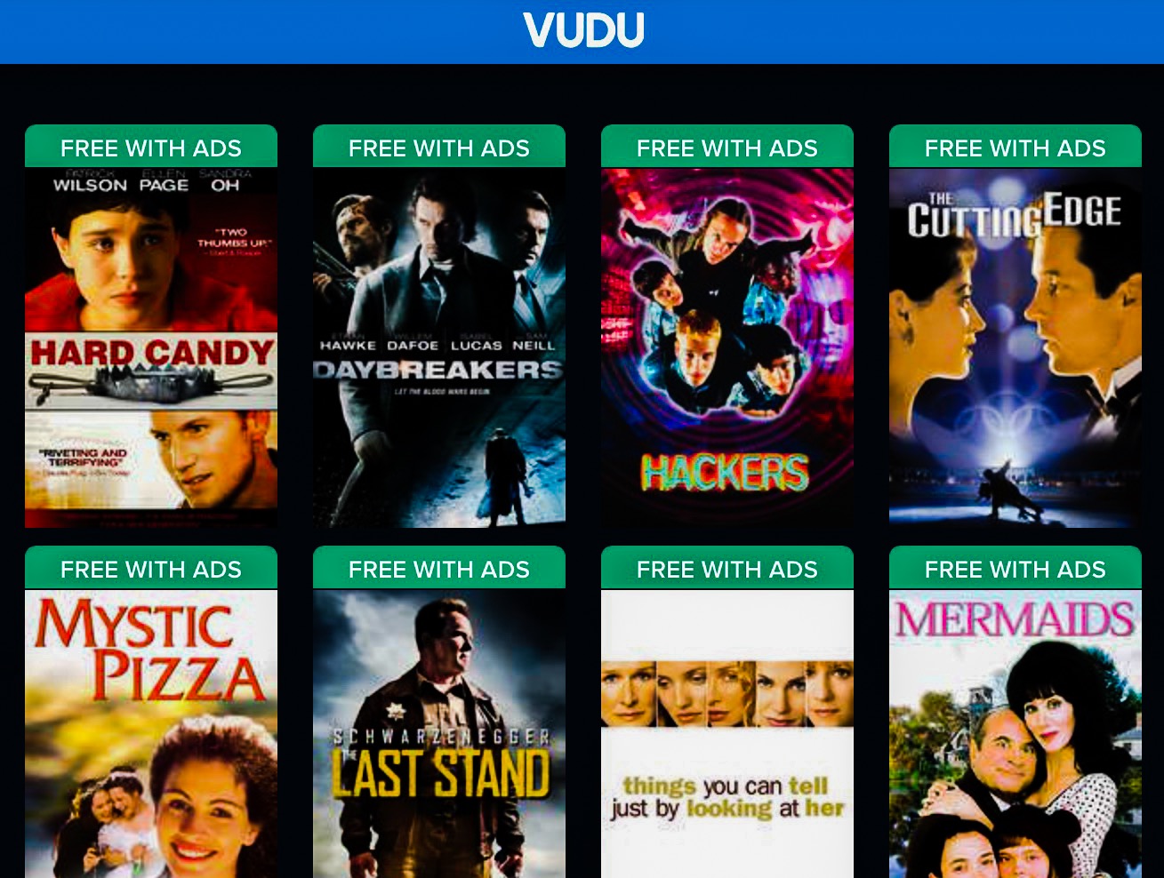 Vudu free movies