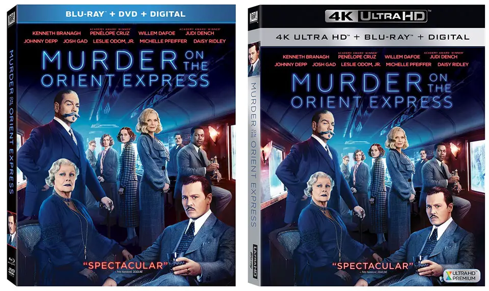 Murder On The Orient Express' release date on Digital, Blu-ray, & 4k Ultra  HD | HD Report