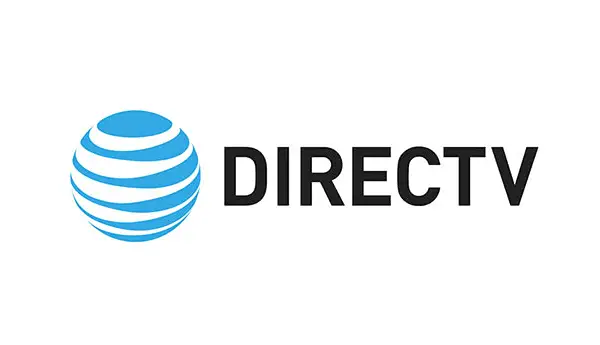 directv logo new on white