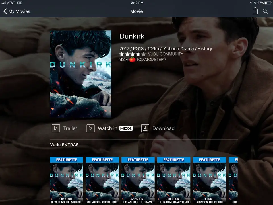 vudu to go app not working