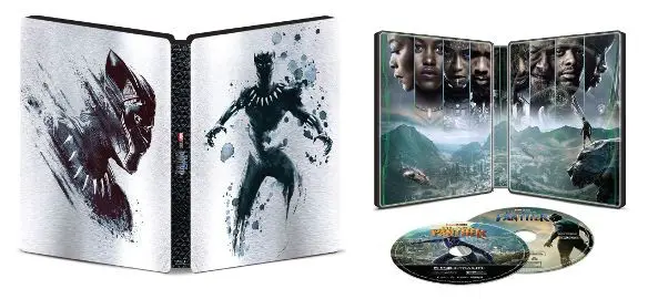 Black Panther Best Buy 4k Blu-ray SteelBook