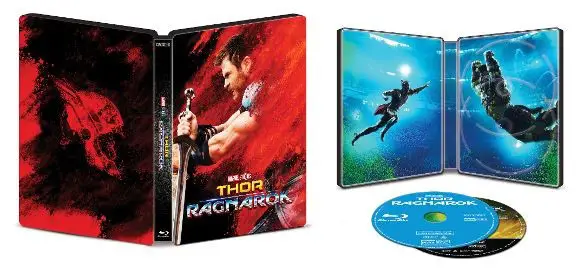 Thor- Ragnarok Best Buy Blu-ray Open