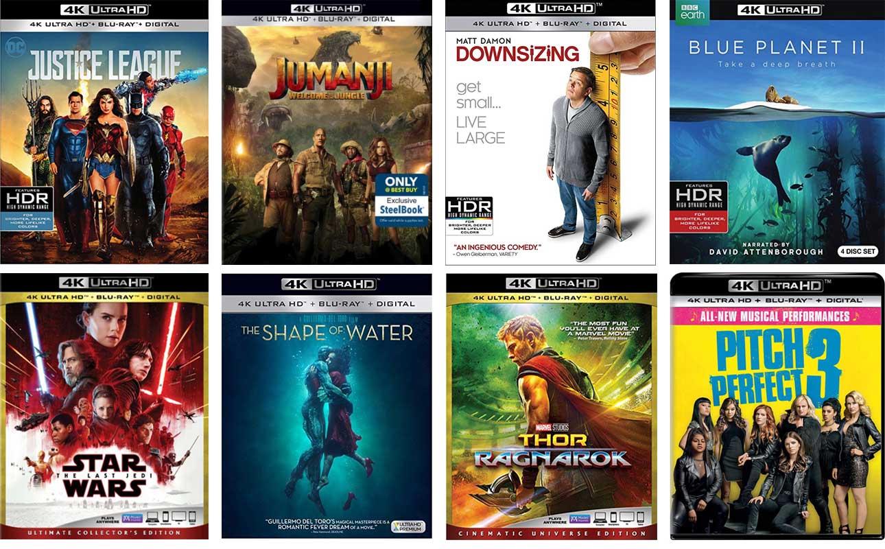 new 4k blu-ray march 2018