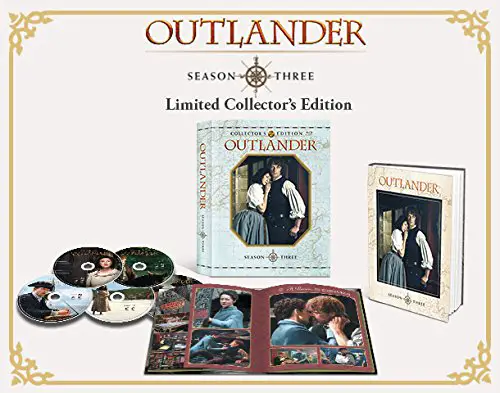 outlander season 3 limited edition blu-ray open