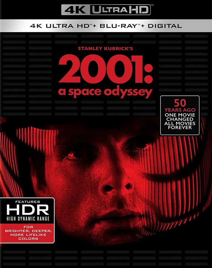 2001 A Space Odyssey 4k Blu-ray