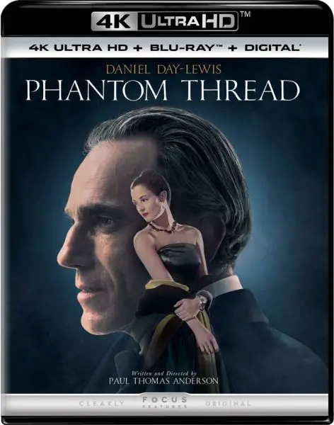 Phantom Thread 4k Blu-ray