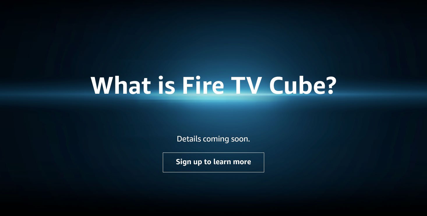 what is amazon fire tv cube