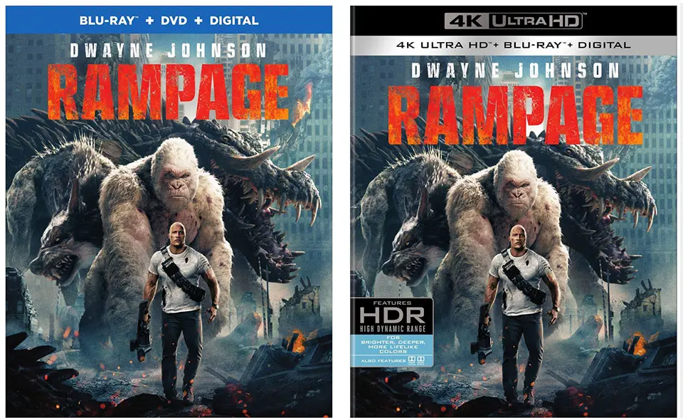 Rampage Blu-ray 4k Blu-ray