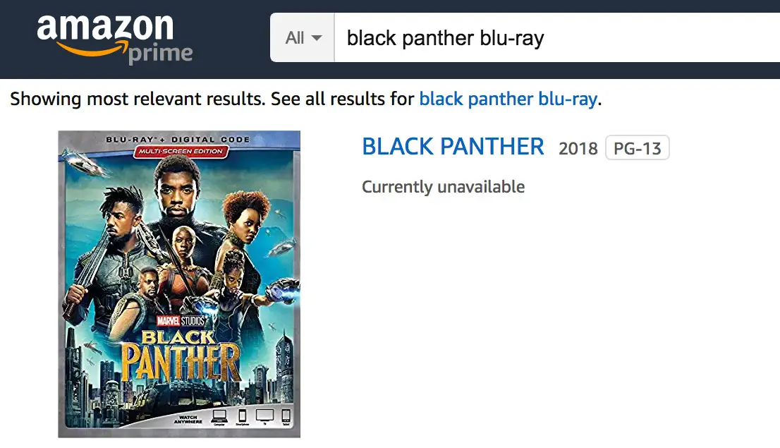 black-panther-blu-ray-amazon-unavailable