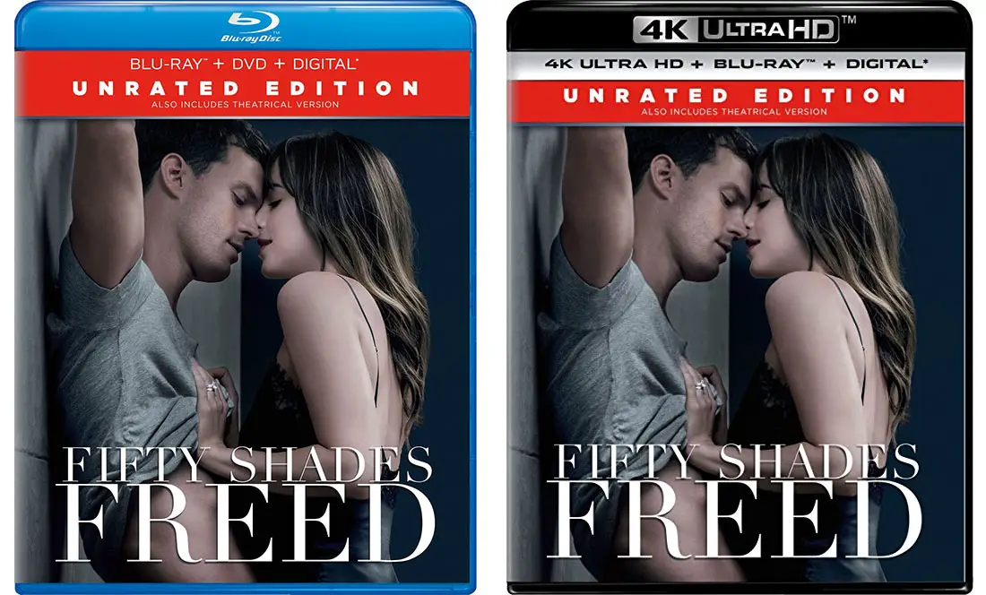 Fifty Shades Freed Releasing Soon To Blu Ray 4k Blu Ray Hd Report