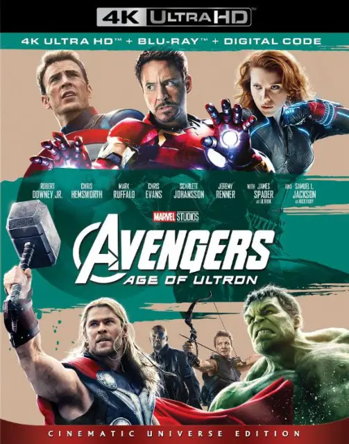 Avengers- Age of Ultron 4k Blu-ray