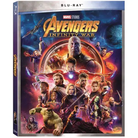 Avengers Infinity War Walmart Exclusive Blu-ray