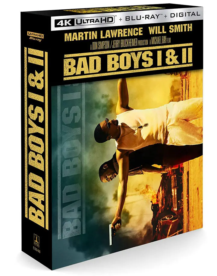 Bad Boys Bad Boys II 4k Blu-ray