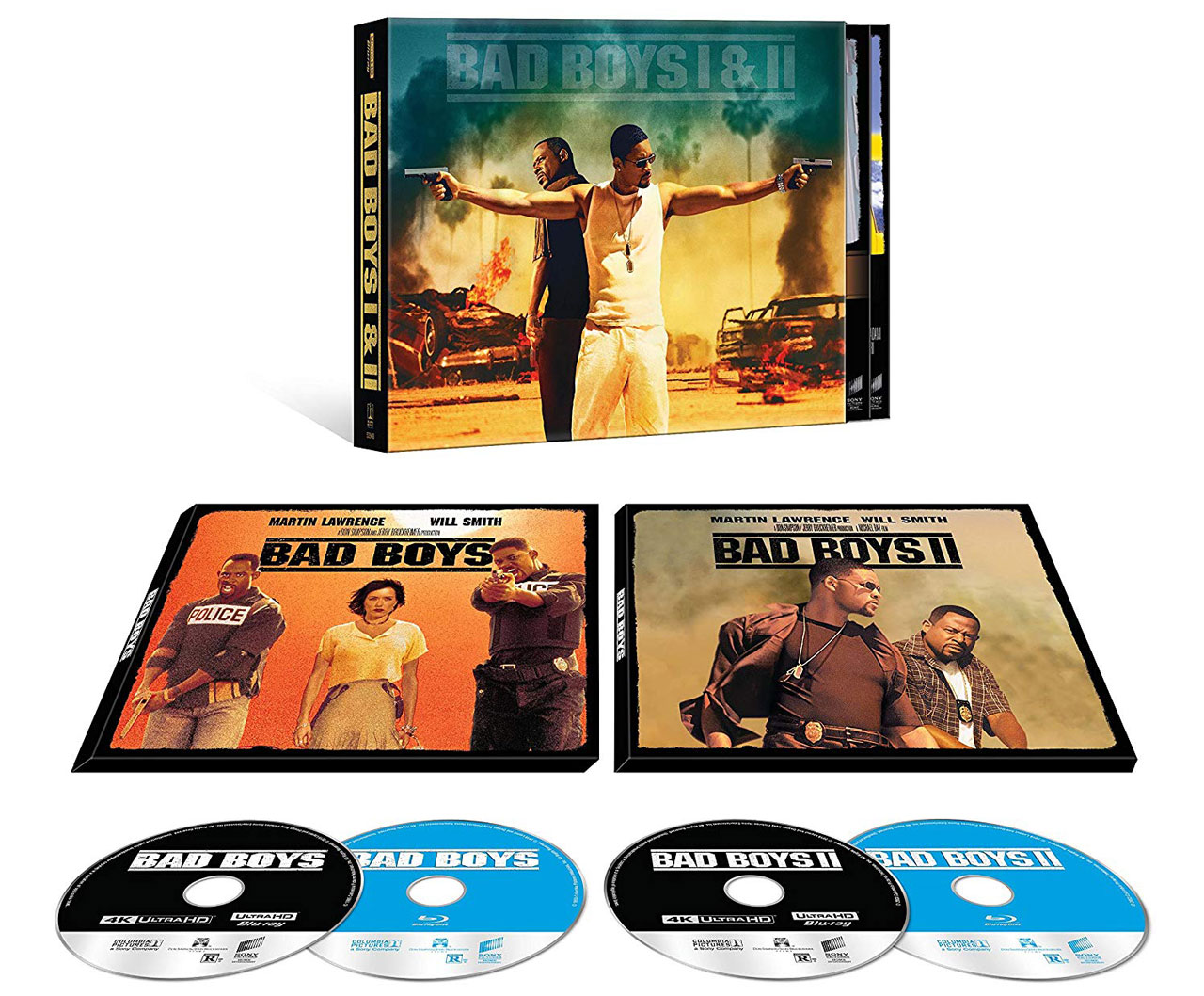 Bad Boys Bad Boys II 4k Blu-ray