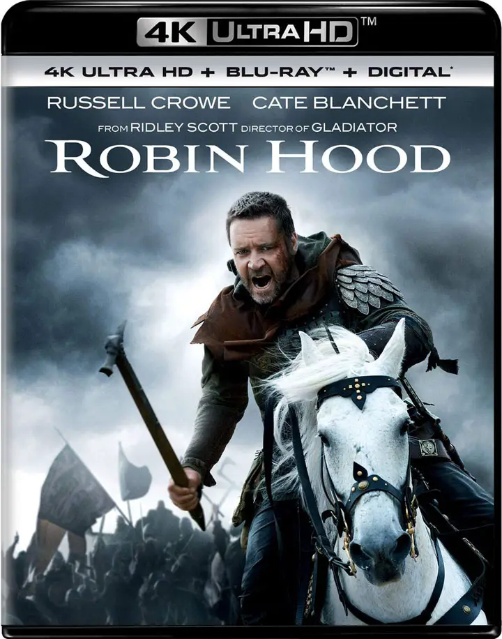 robin hood 4k blu-ray front