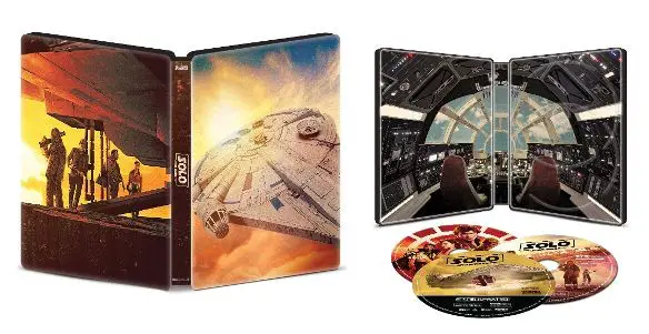 solo a star wars story blu-ray 4k steelbook