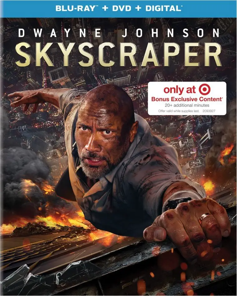 "Skyscraper" Target Blu-ray Limited Edition