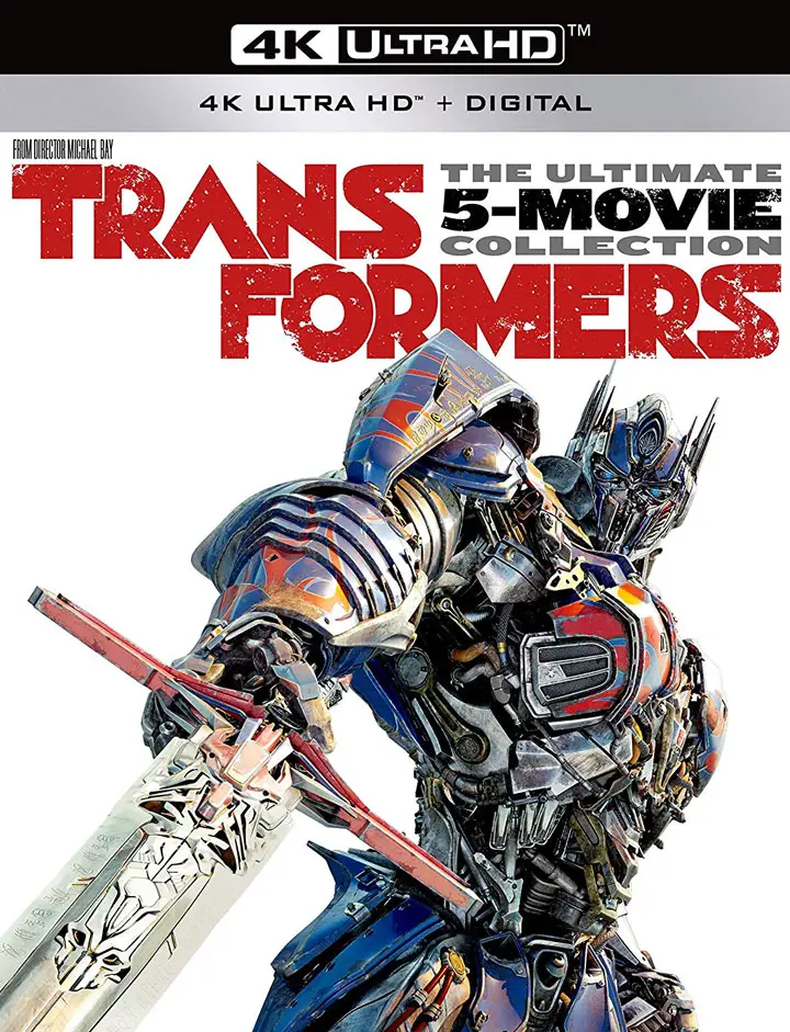 Transformers The Ultimate Five Movie Collection 4k Blu-ray