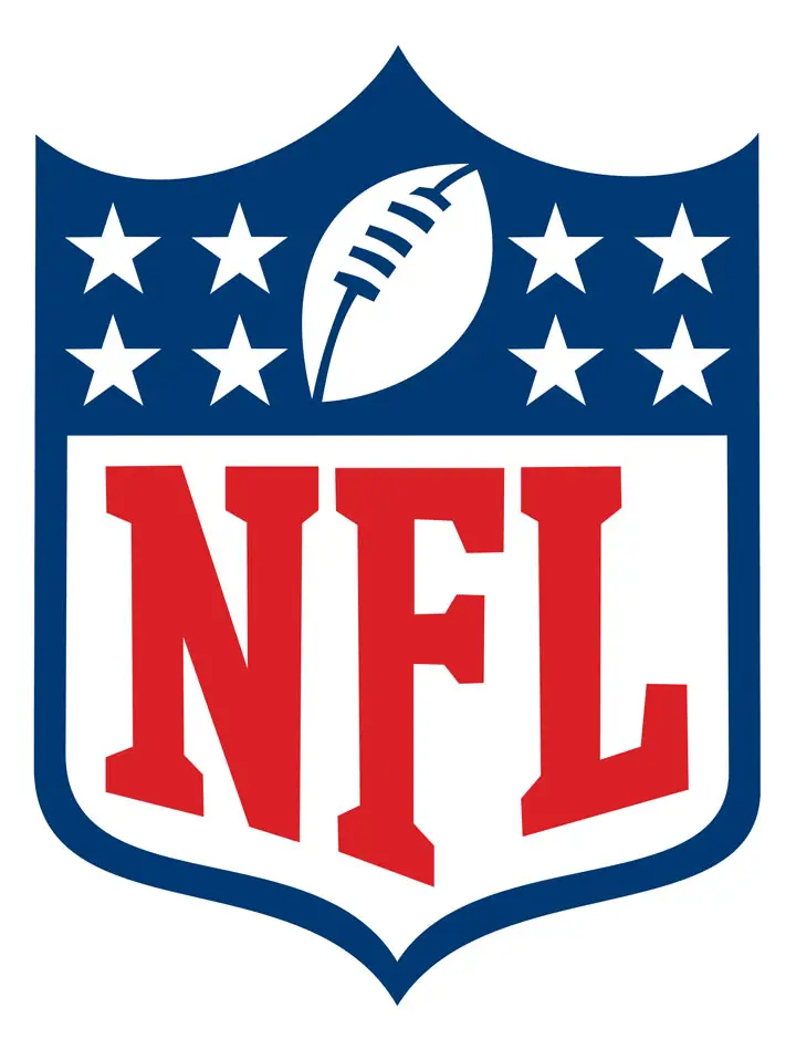 nfl logo on white