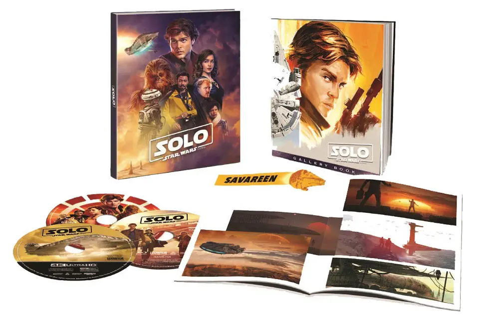 "Solo: A Star Wars Story" Target Exclusive Blu-ray with Photo Book