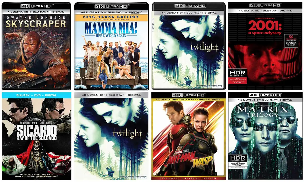 New 4k Bluray Releases in October, 2018 HD Report