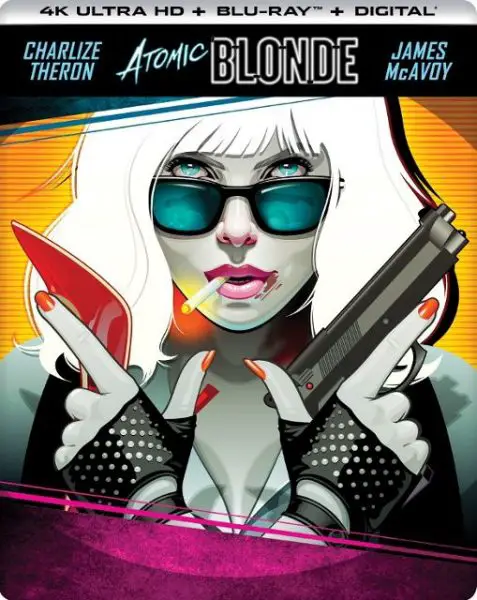 atomic blonde steelbook 4k blu-ray