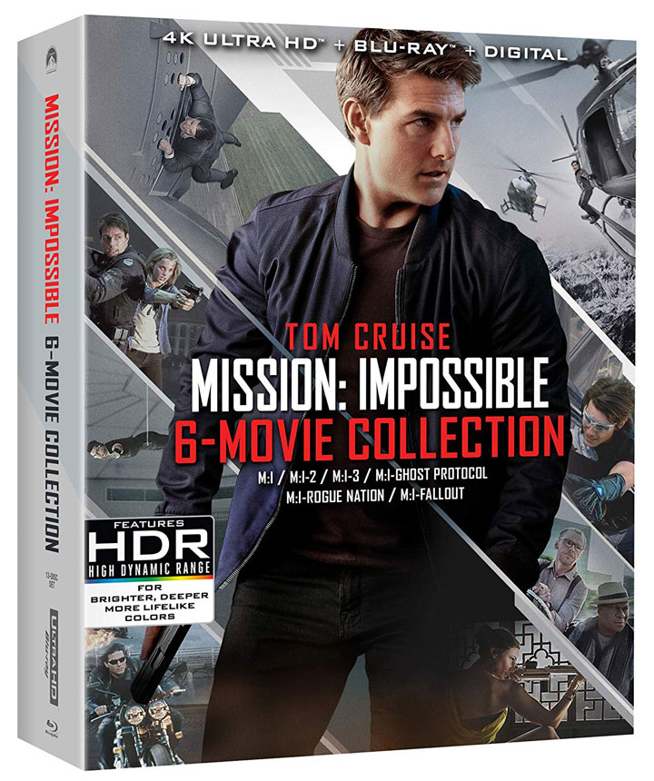 Mission Impossible 6 Movie Collection Blu-ray