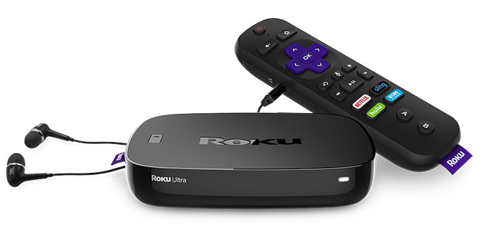 roku-ultra-jbl-earbuds-remote