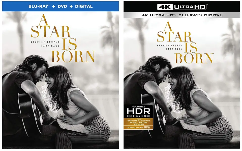 A Star Is Born Blu-ray & 4k Blu-ray