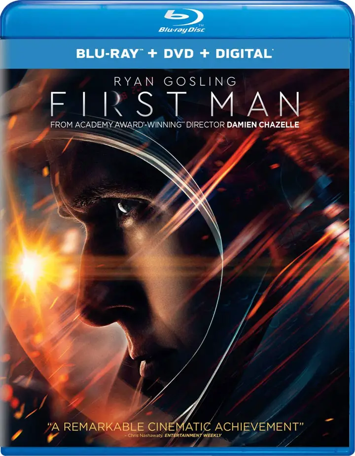 First Man Blu-ray front 