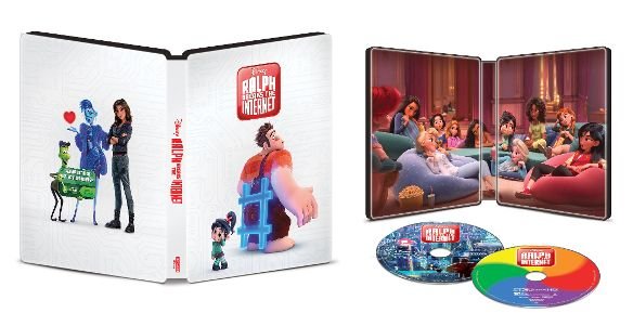 Ralph Breaks the Internet Best Buy SteelBook