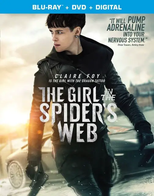 The Girl in the Spider's Web Front Blu-ray