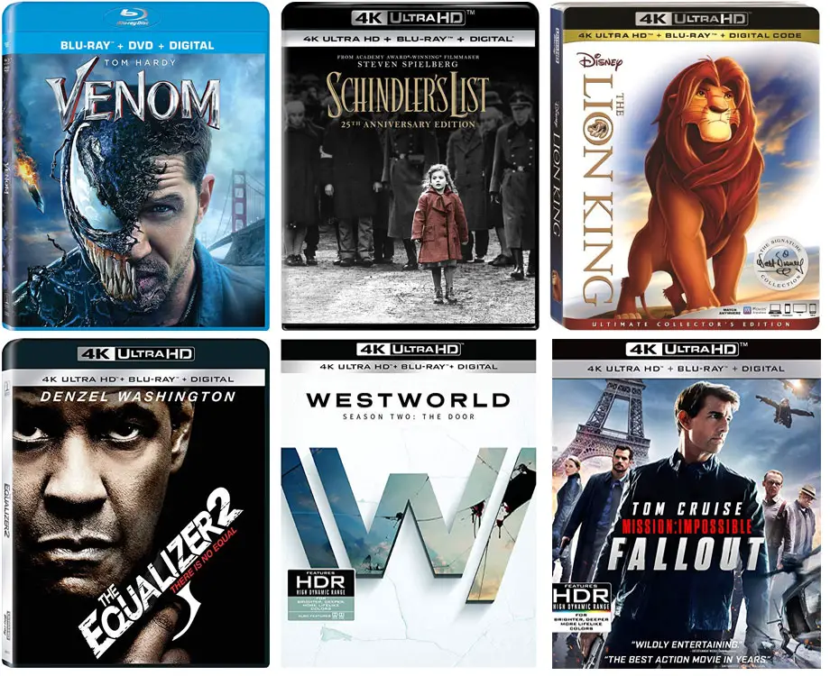 new blu ray movies online