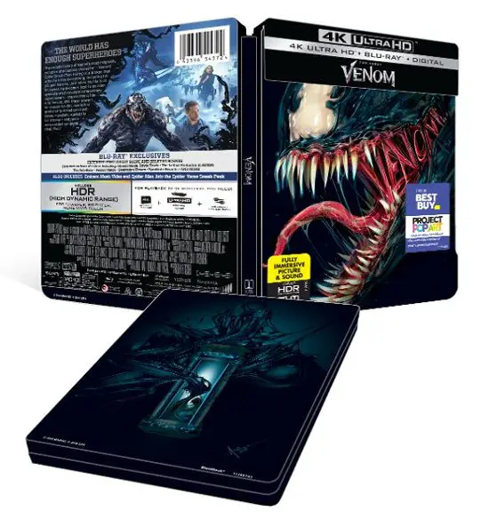 'Venom' Best Buy SteelBook Blu-ray Edition