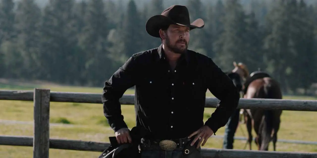 Cole Hauser in "Yellowstone"