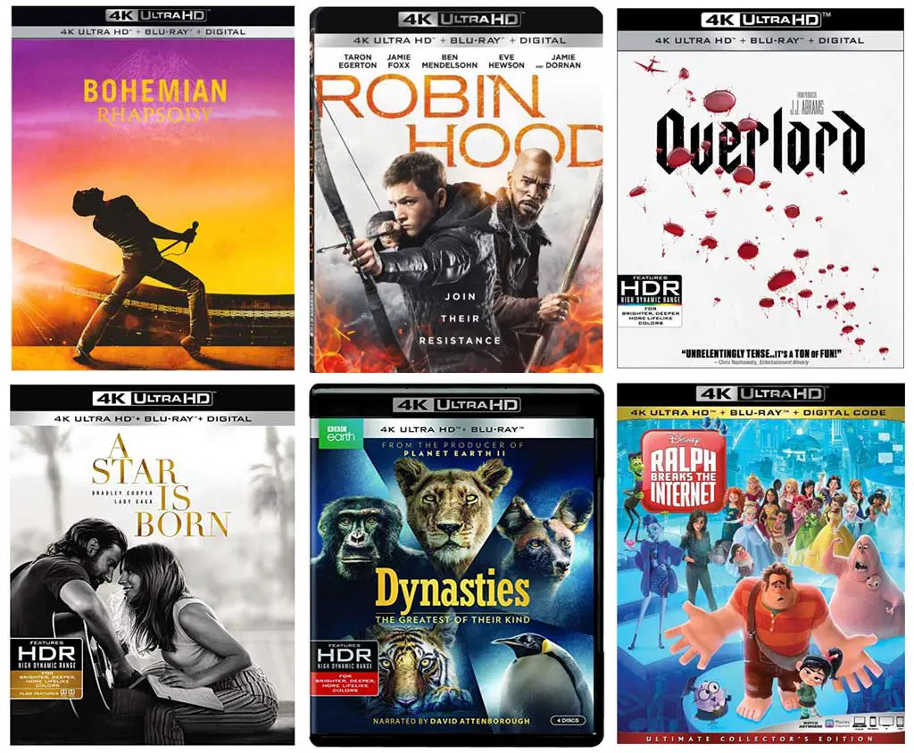 New 4k Bluray Releases in February, 2019 HD Report