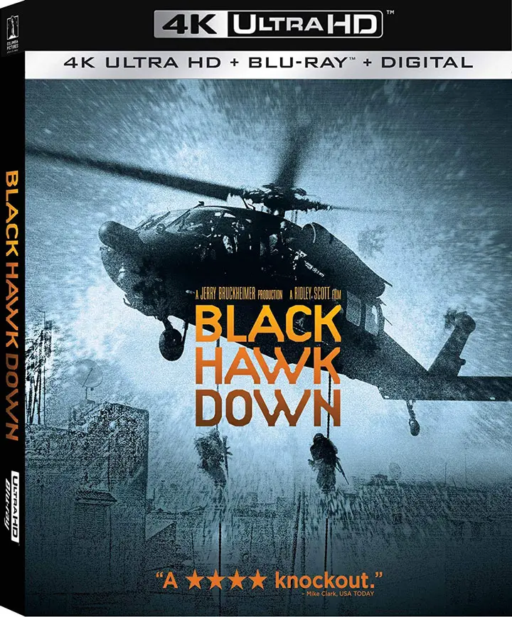 Black Hawk Down 4k Blu-ray